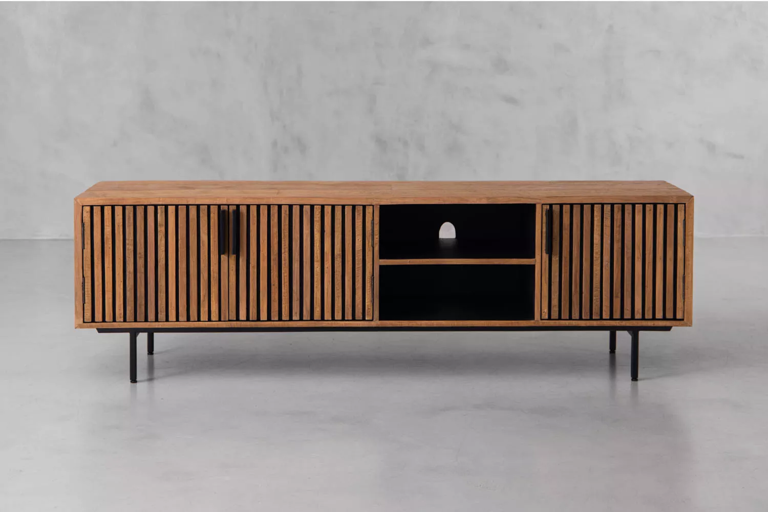 R1,500 off on Harrison Teak Wood TV Stand | OneDayOnly
