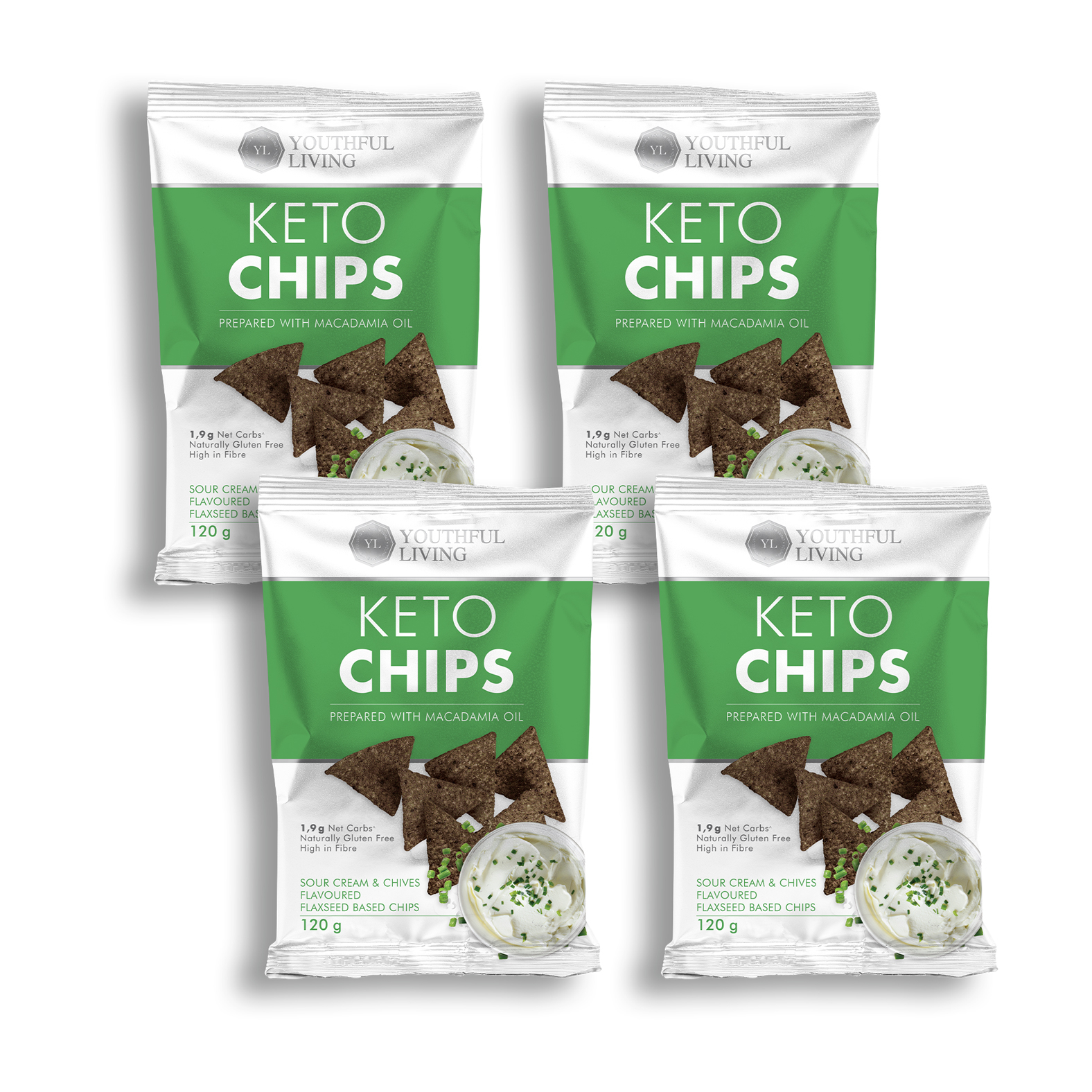 Nao Ota　セブンスライド　100g 120g 17% off on Youthful Living 4x 120g Keto Chips | OneDayOnly