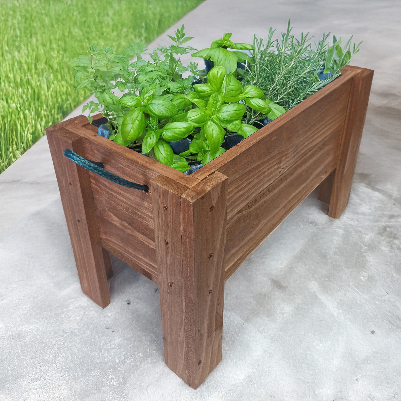 Herb Box with Feet