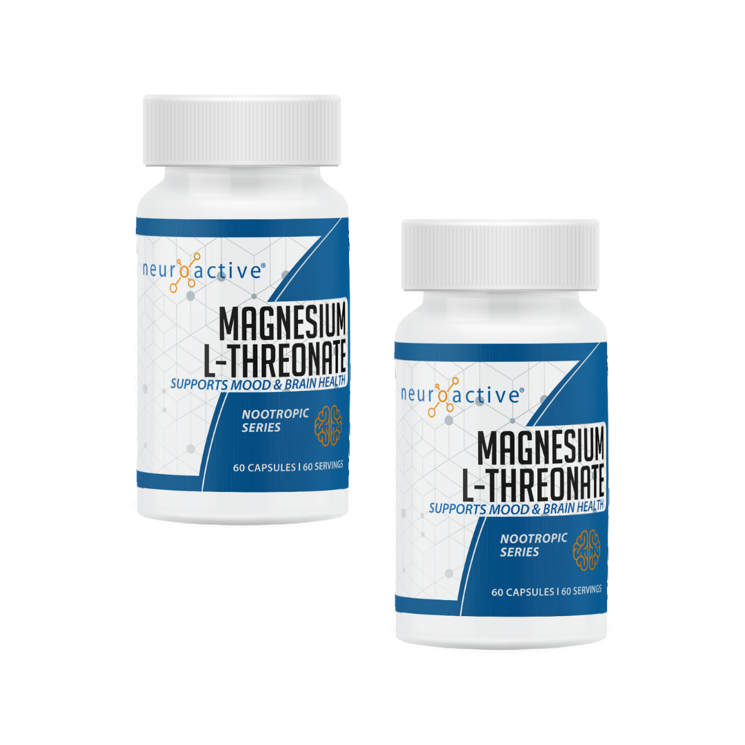 2x 60's Magnesium L-Threonate Capsules