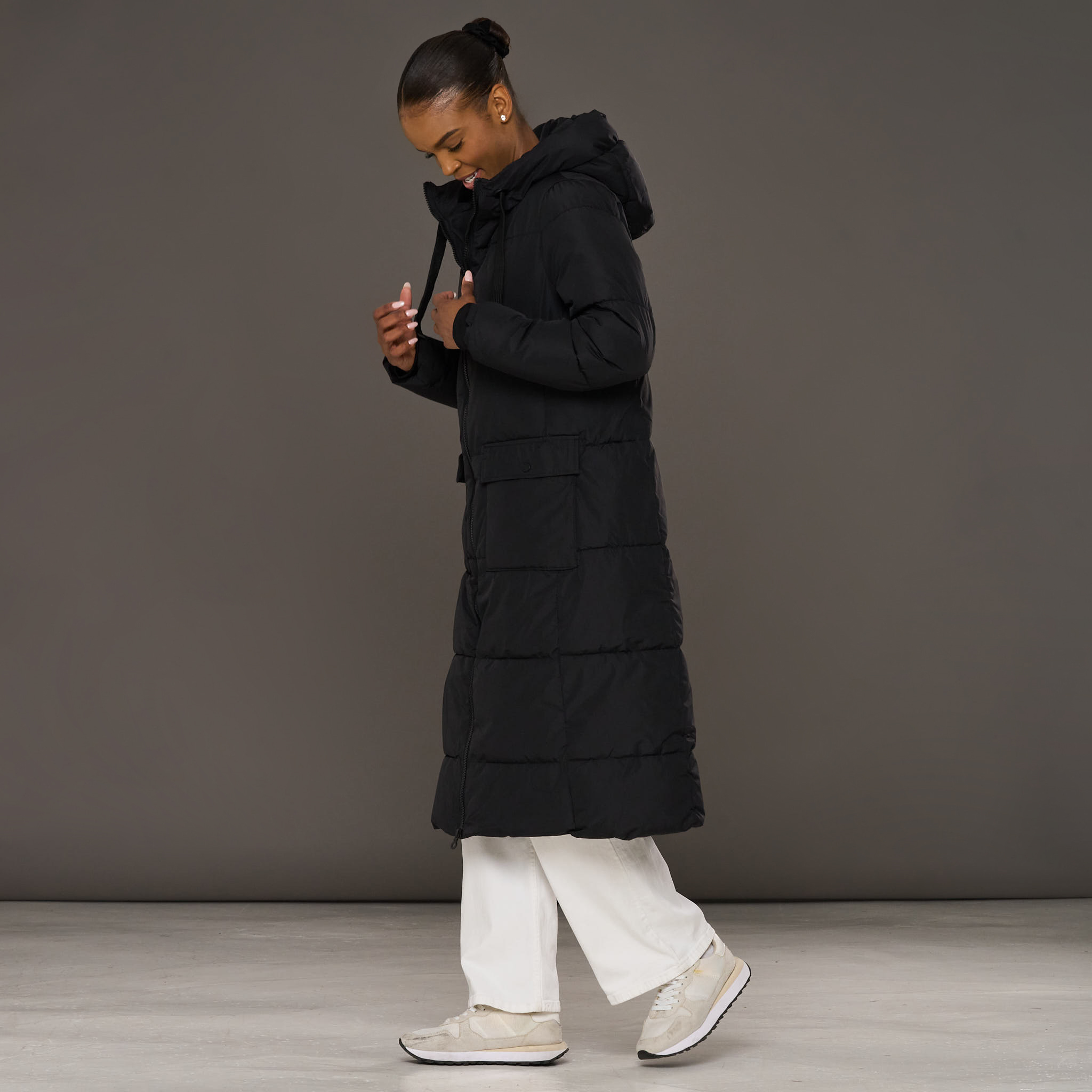 40% off on Ladies Longer Length Padded Jacket | OneDayOnly