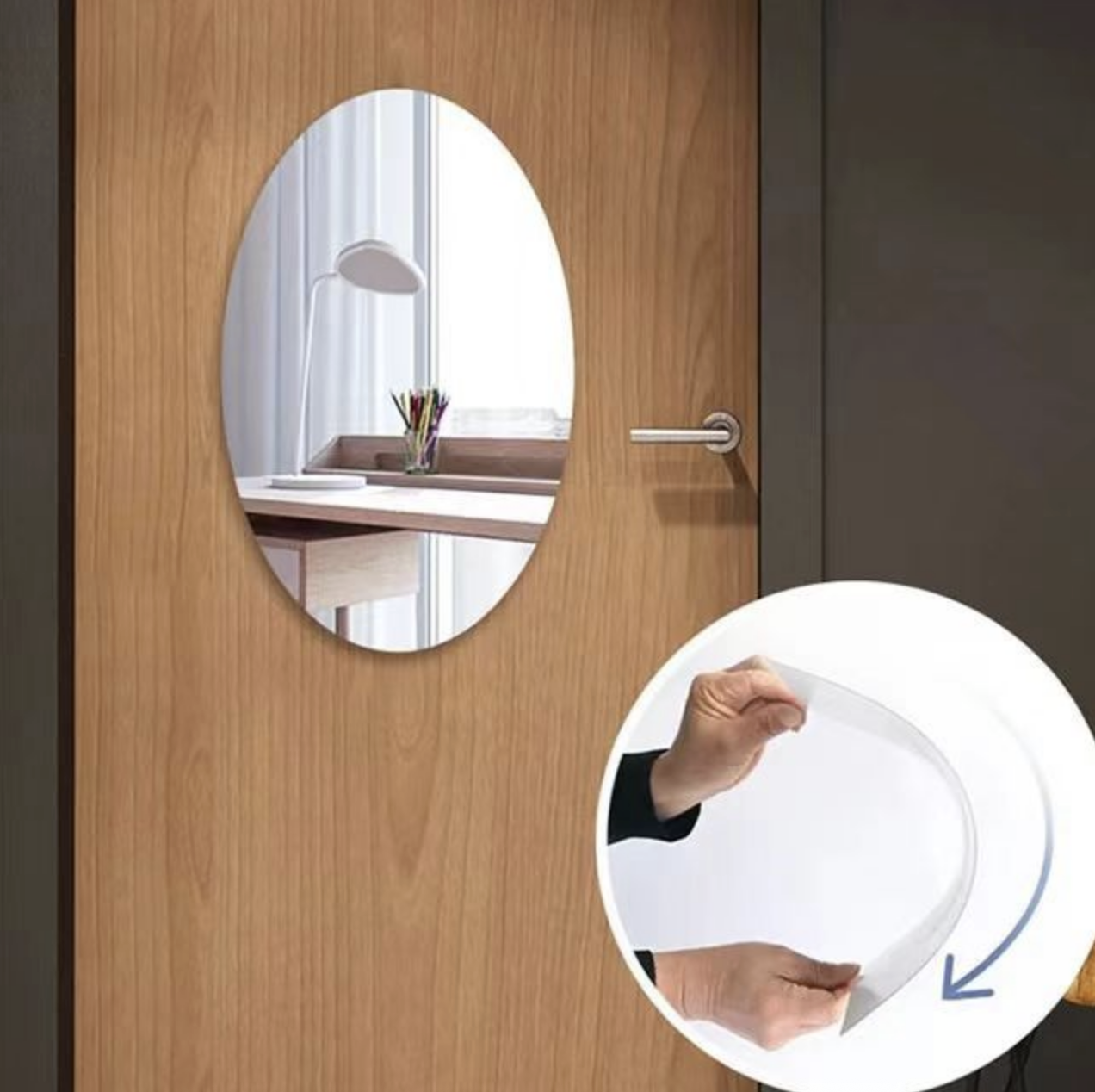 42% off on FauxMirra Acrylic Mirror Sticker | OneDayOnly