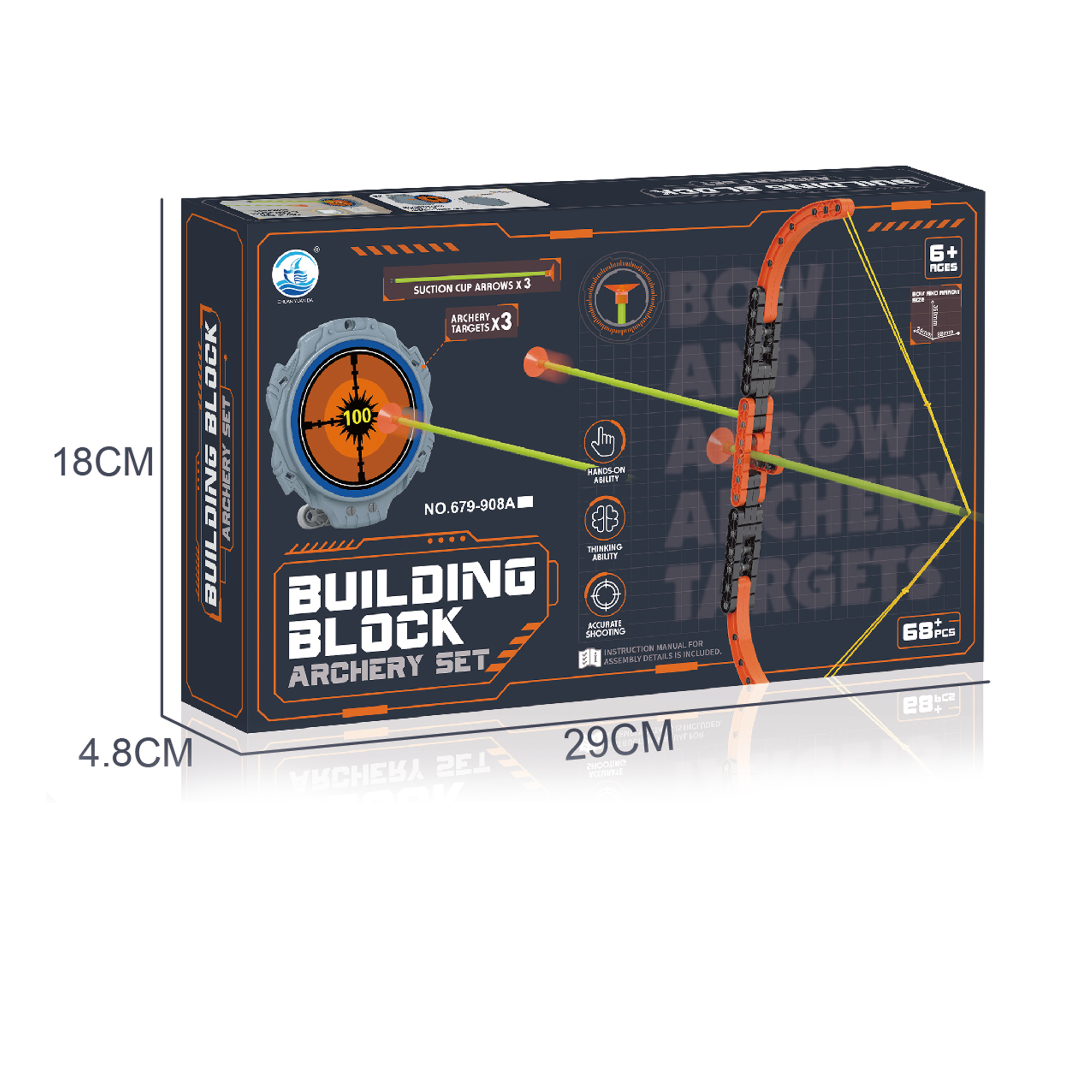 40% off on 85-Piece Archery Building Blocks Set | OneDayOnly