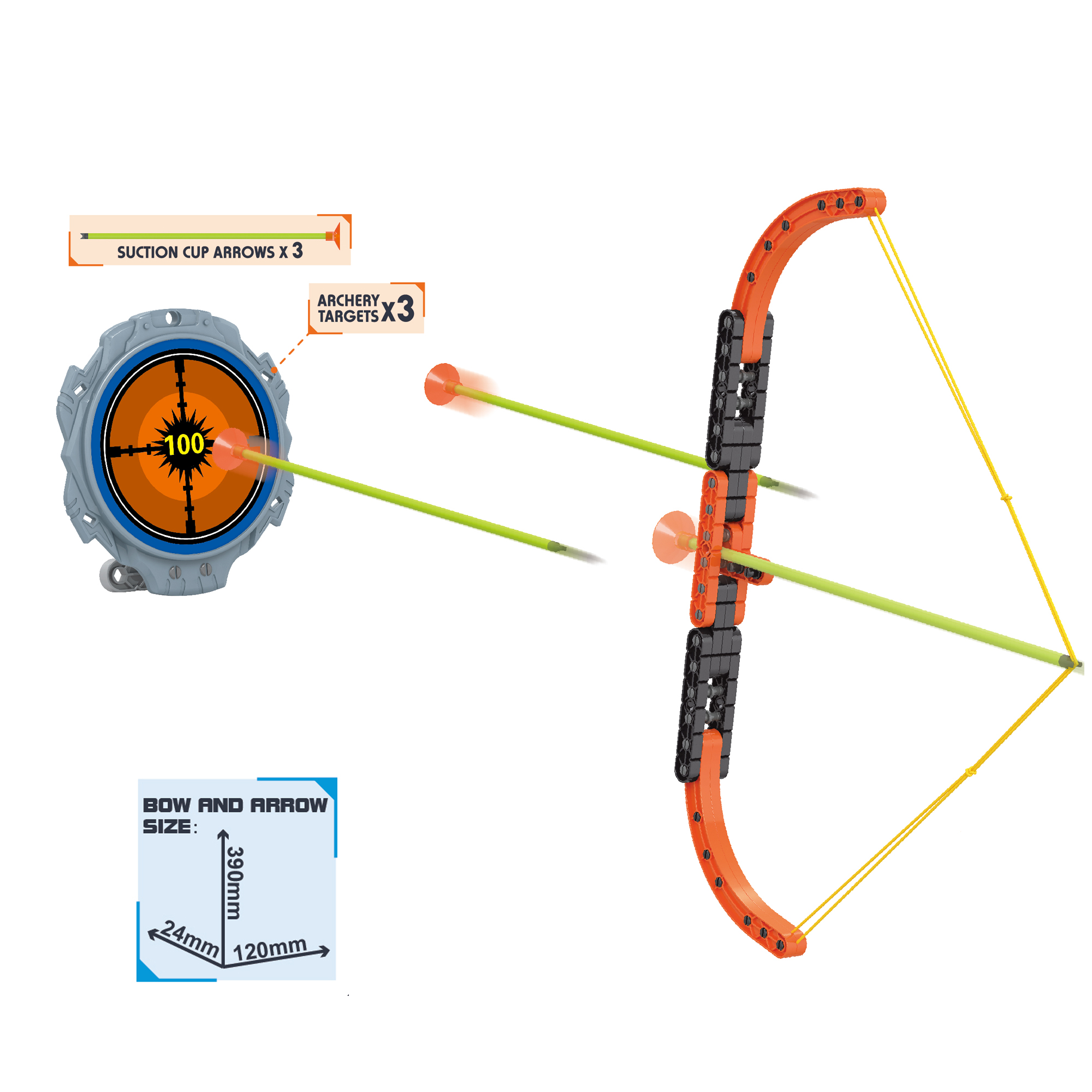 40% off on 85-Piece Archery Building Blocks Set | OneDayOnly