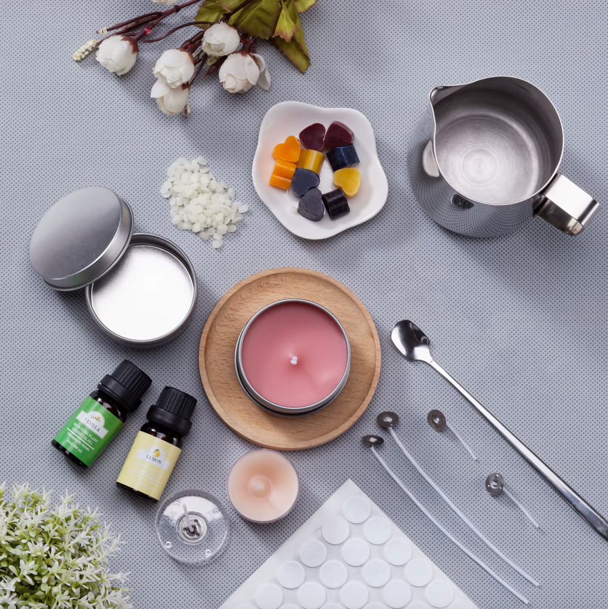 101-Piece DIY Candle Making Kit