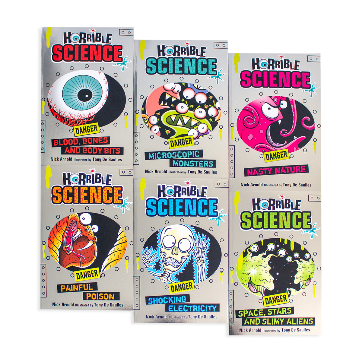 Illustrated Children's Science Fact Books (6 Books)