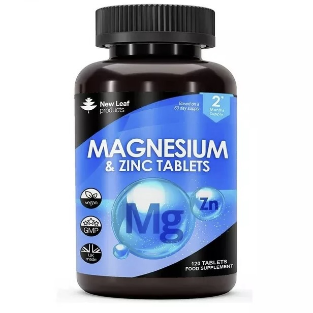 Magnesium and Zinc Supplement Tablets (120's)