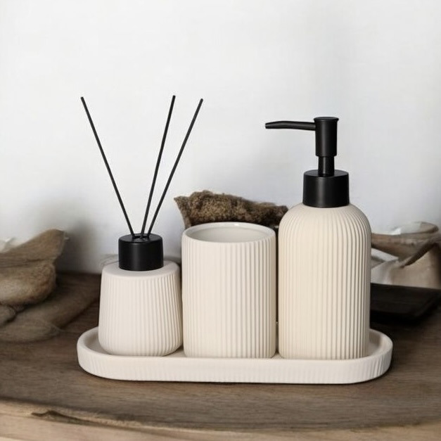34% off on Bathlux 4-Piece Ceramic Bathroom Set | OneDayOnly