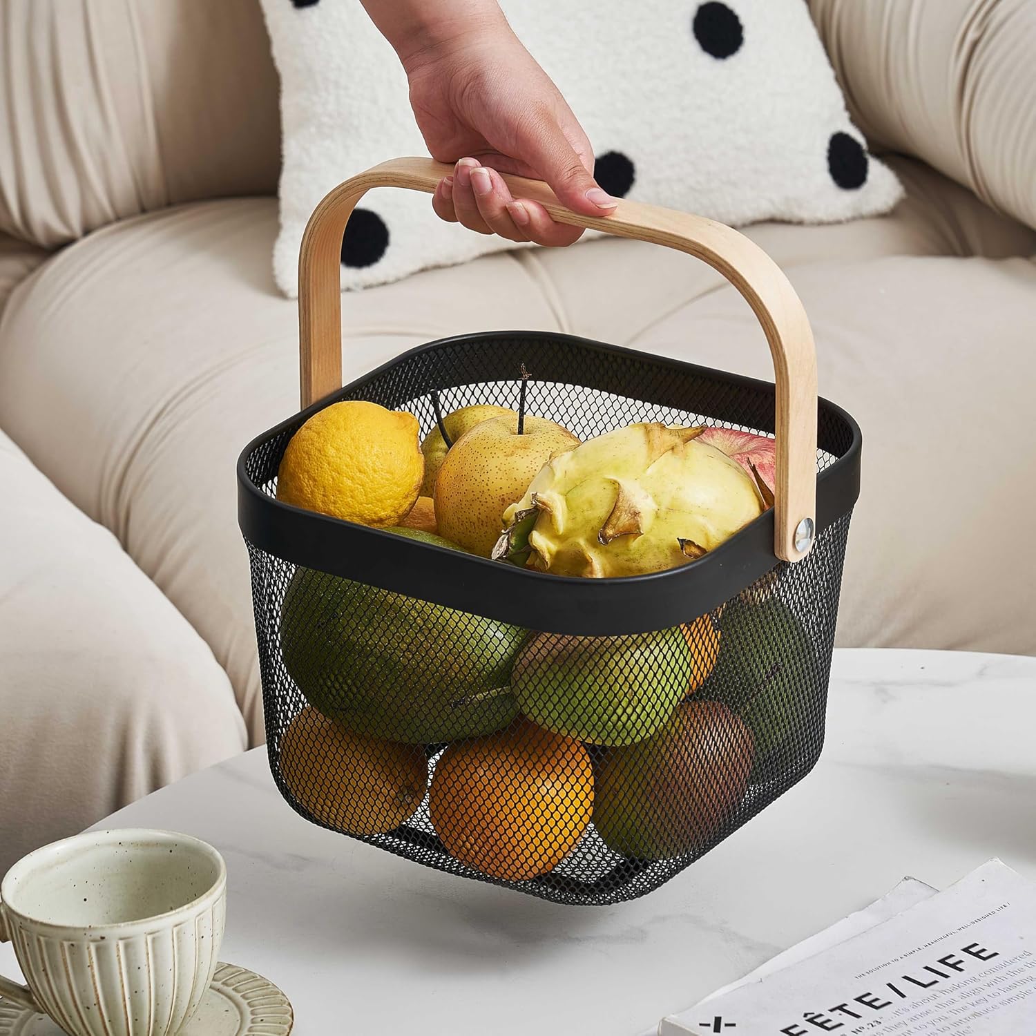 Square - Black (Includes 2)