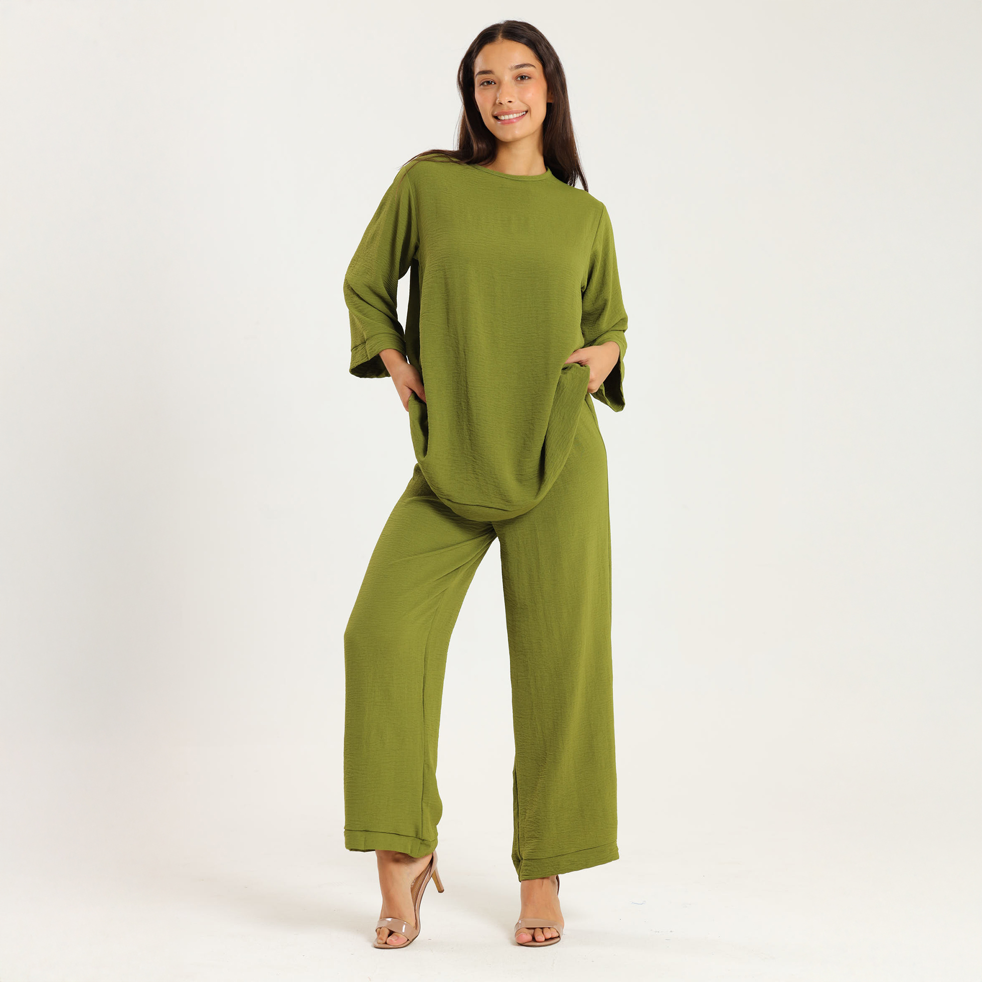 Ladies Savannah 2-Piece Slack Set