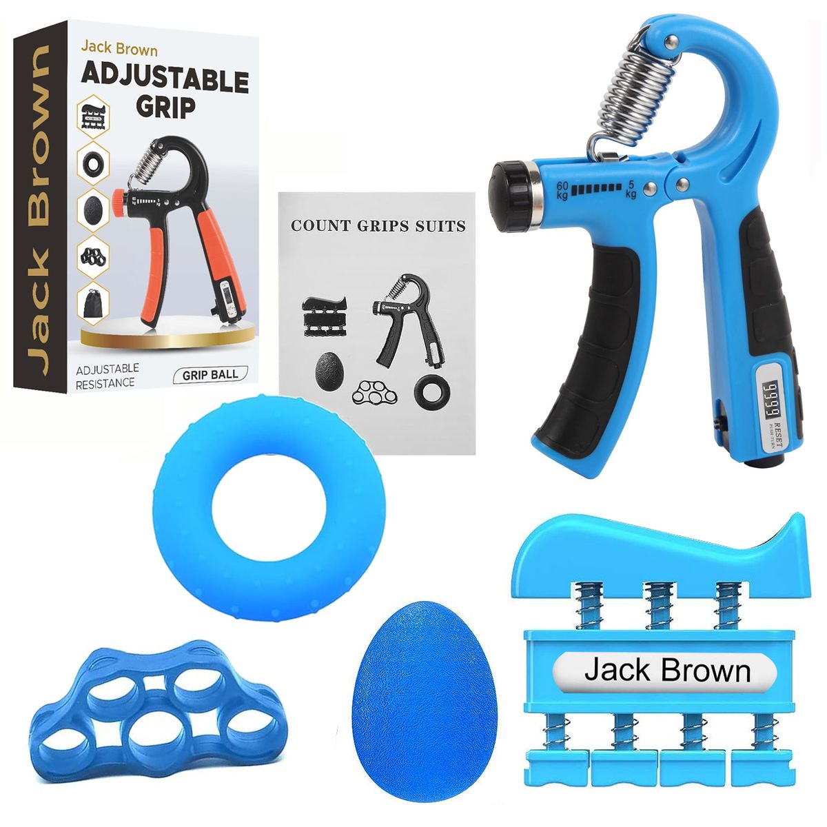 40% off on 6-Piece Grip Strength Trainer Set | OneDayOnly