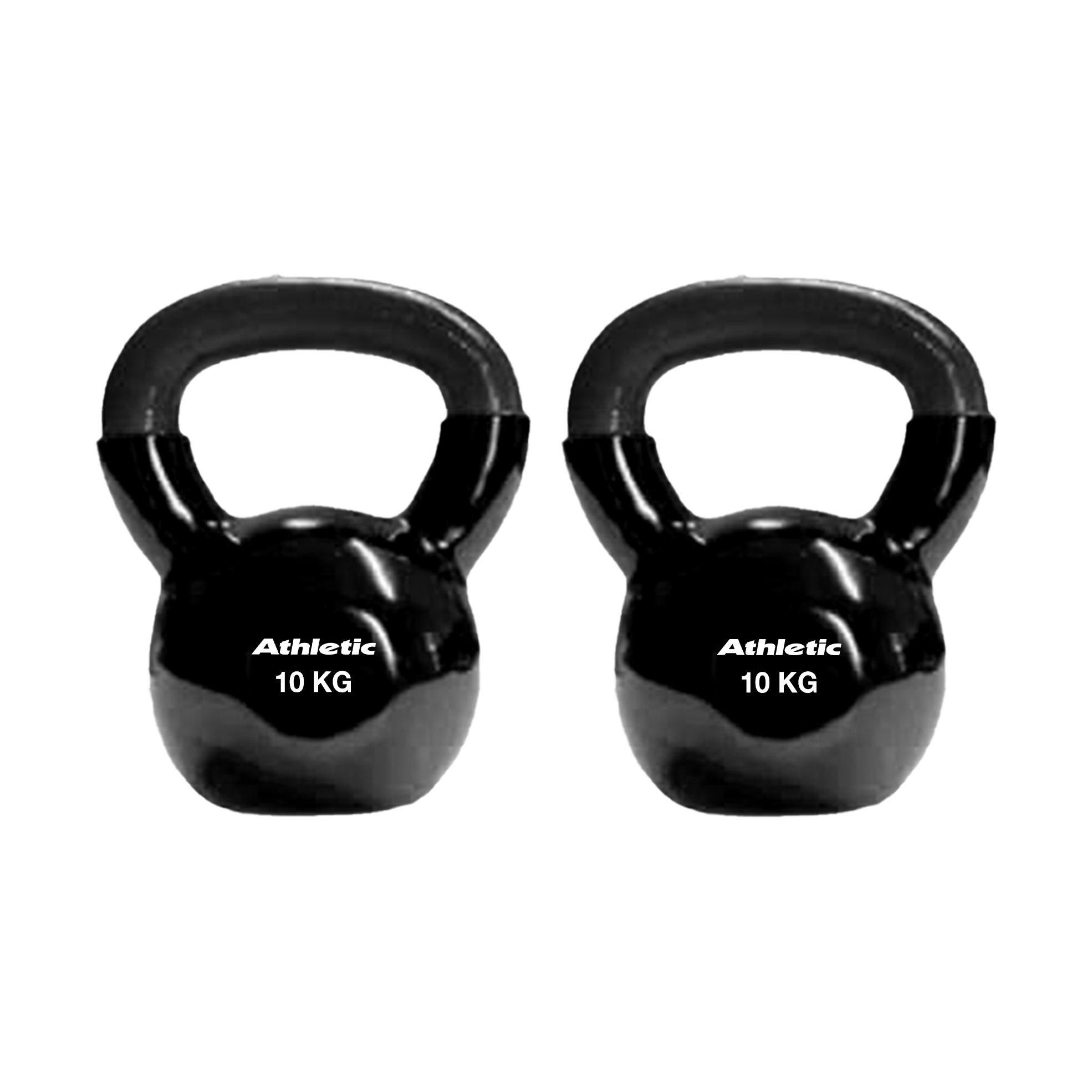 2x Vinyl Coated Kettlebell Set