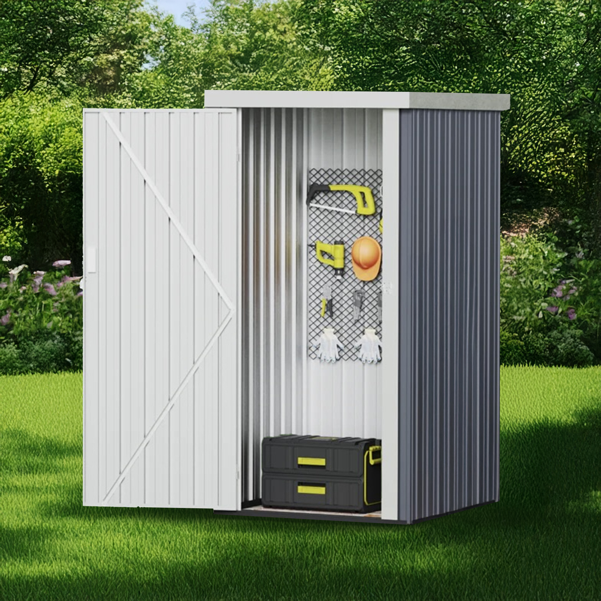 58% off on Galvanised Steel Storage Shed | OneDayOnly