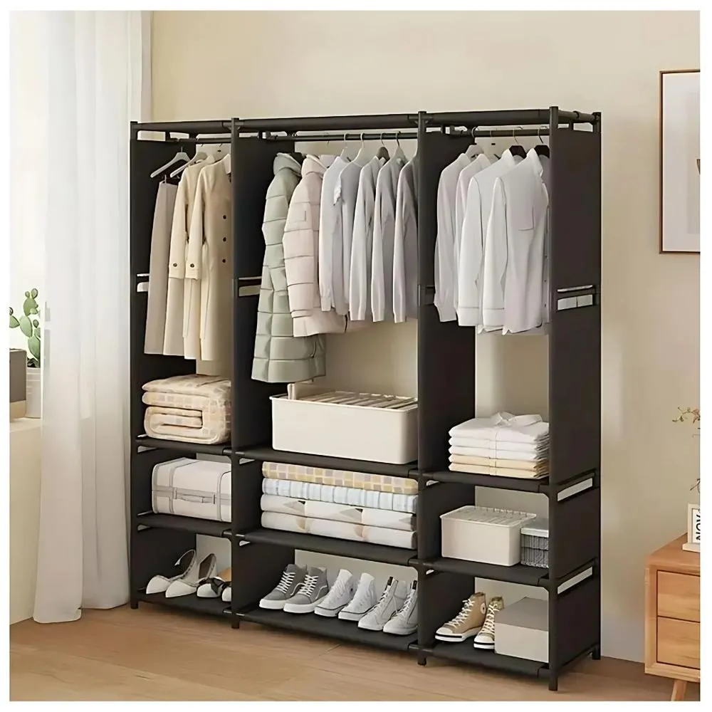 35% off on Triple Wardrobe Pipe Storage Rack | OneDayOnly