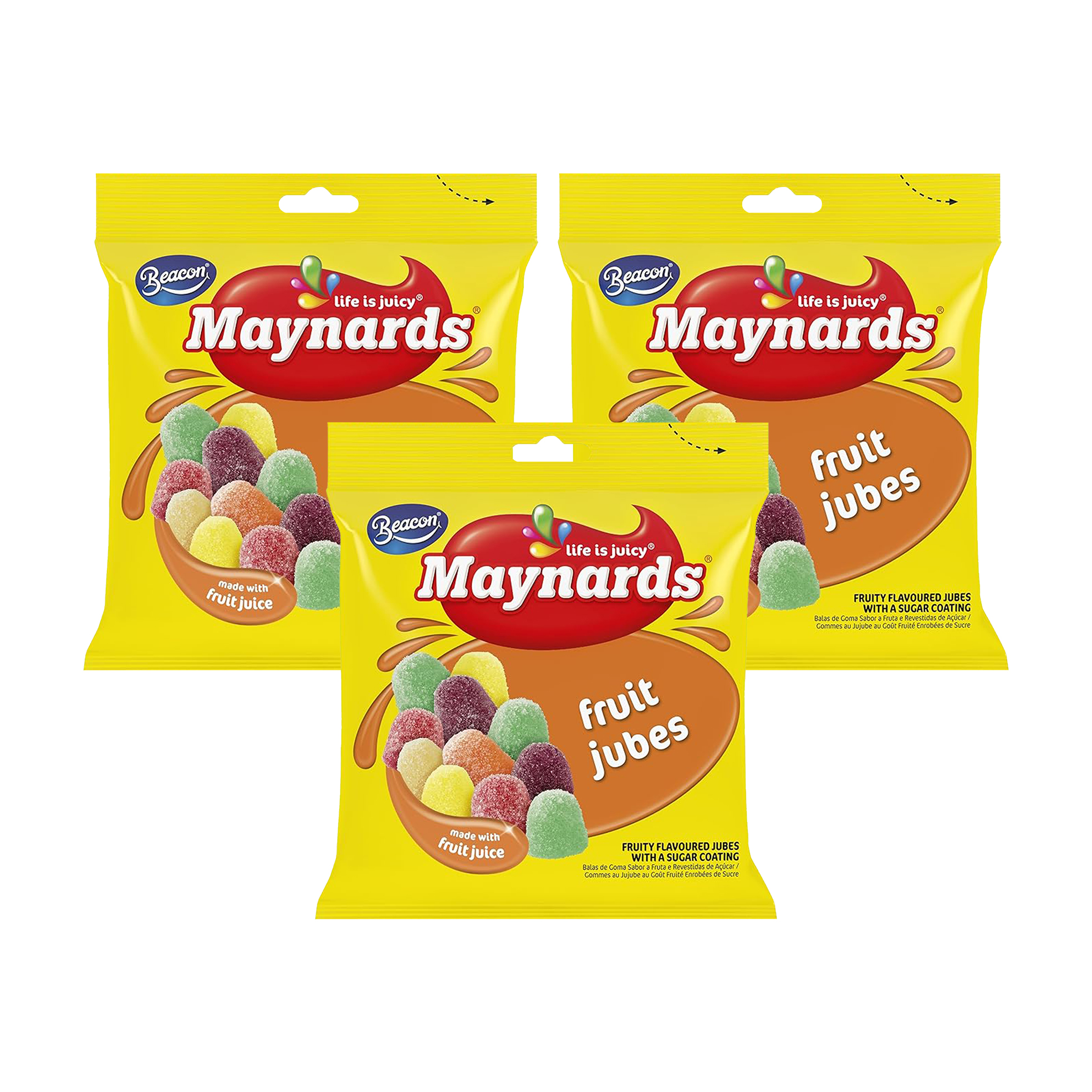 3x Assorted Enerjelly Gums