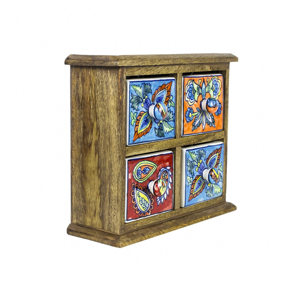 23% off on Wood Spice Drawer Box | OneDayOnly