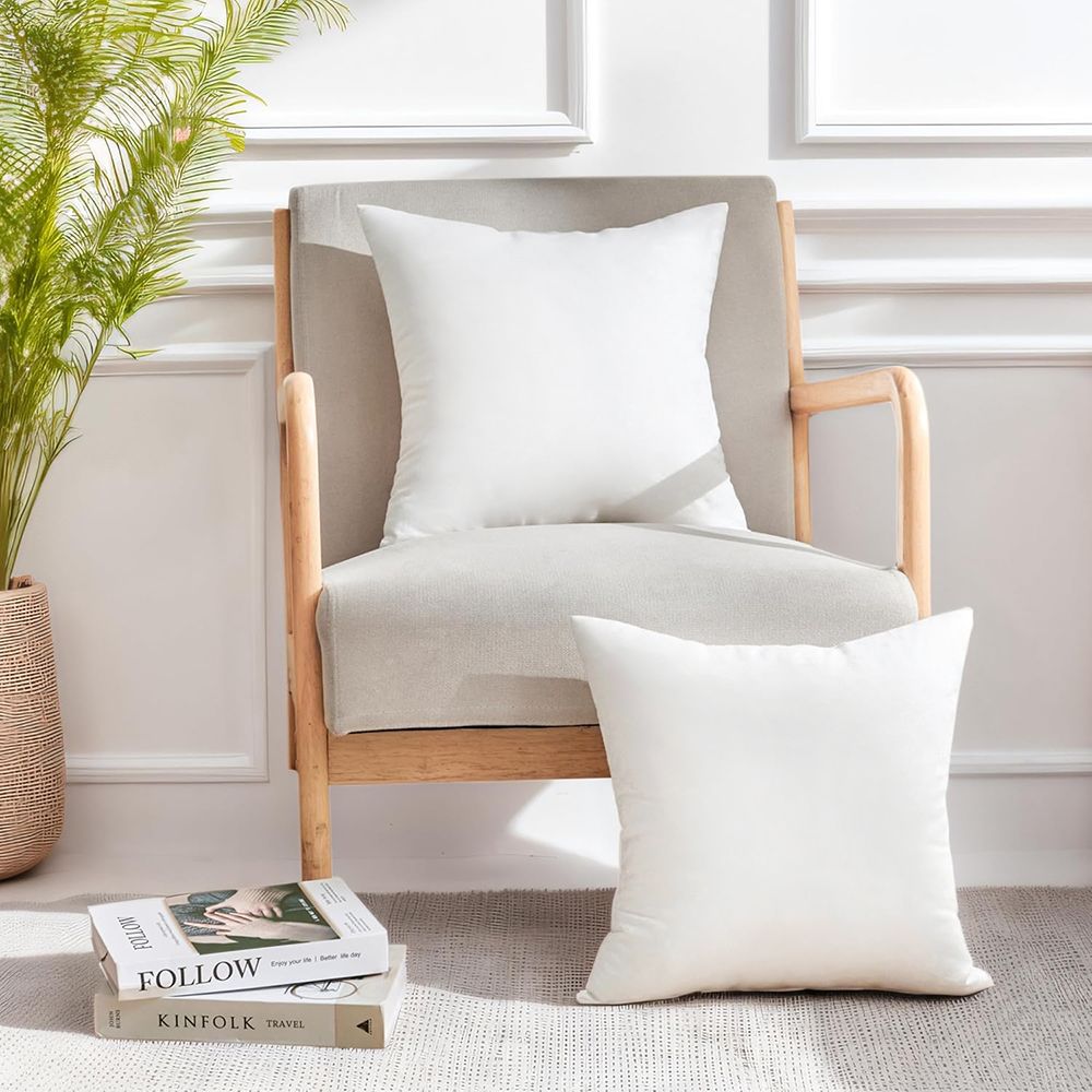 2x Faux Down Scatter Cushion Inners