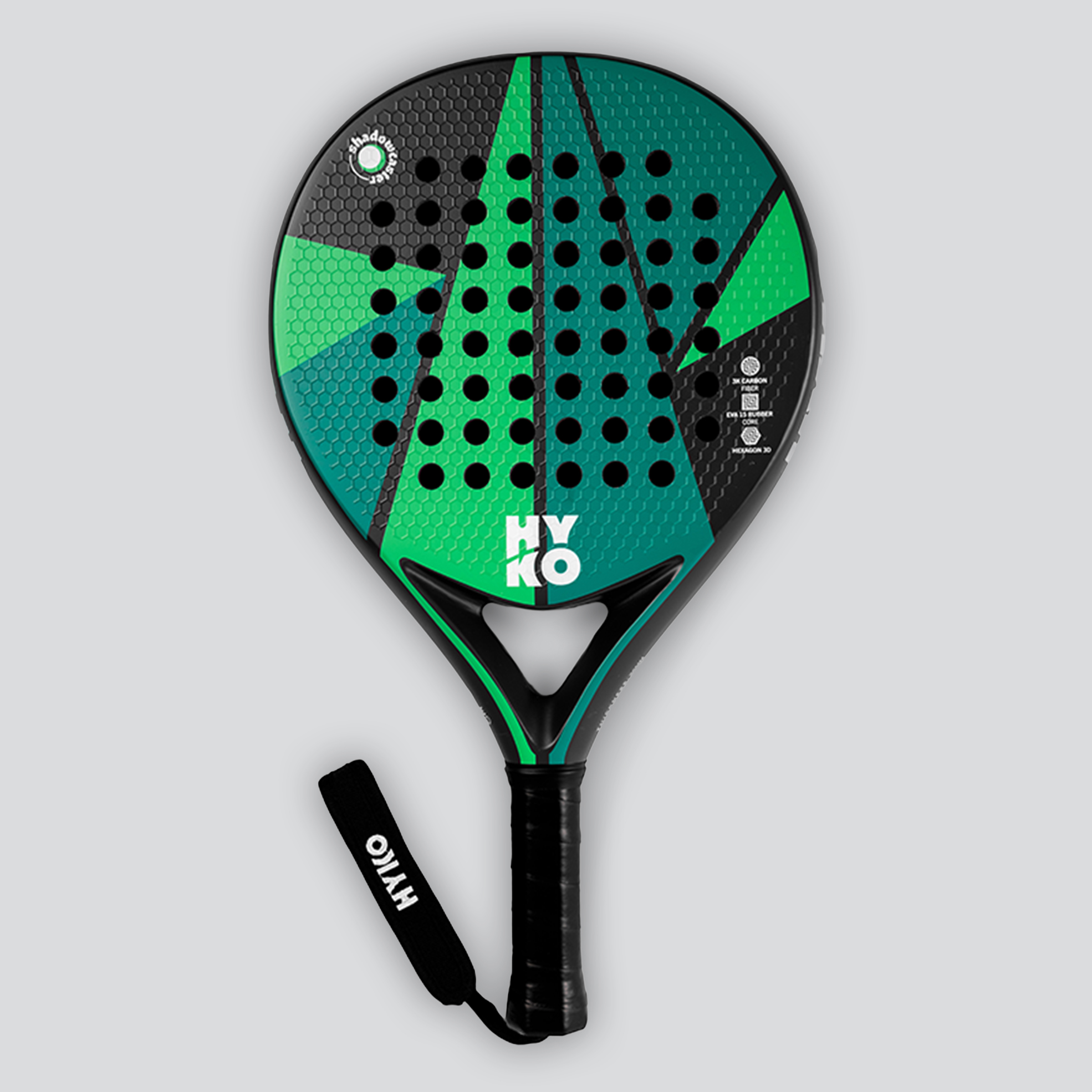 3K Shadowcaster Round Padel Racket