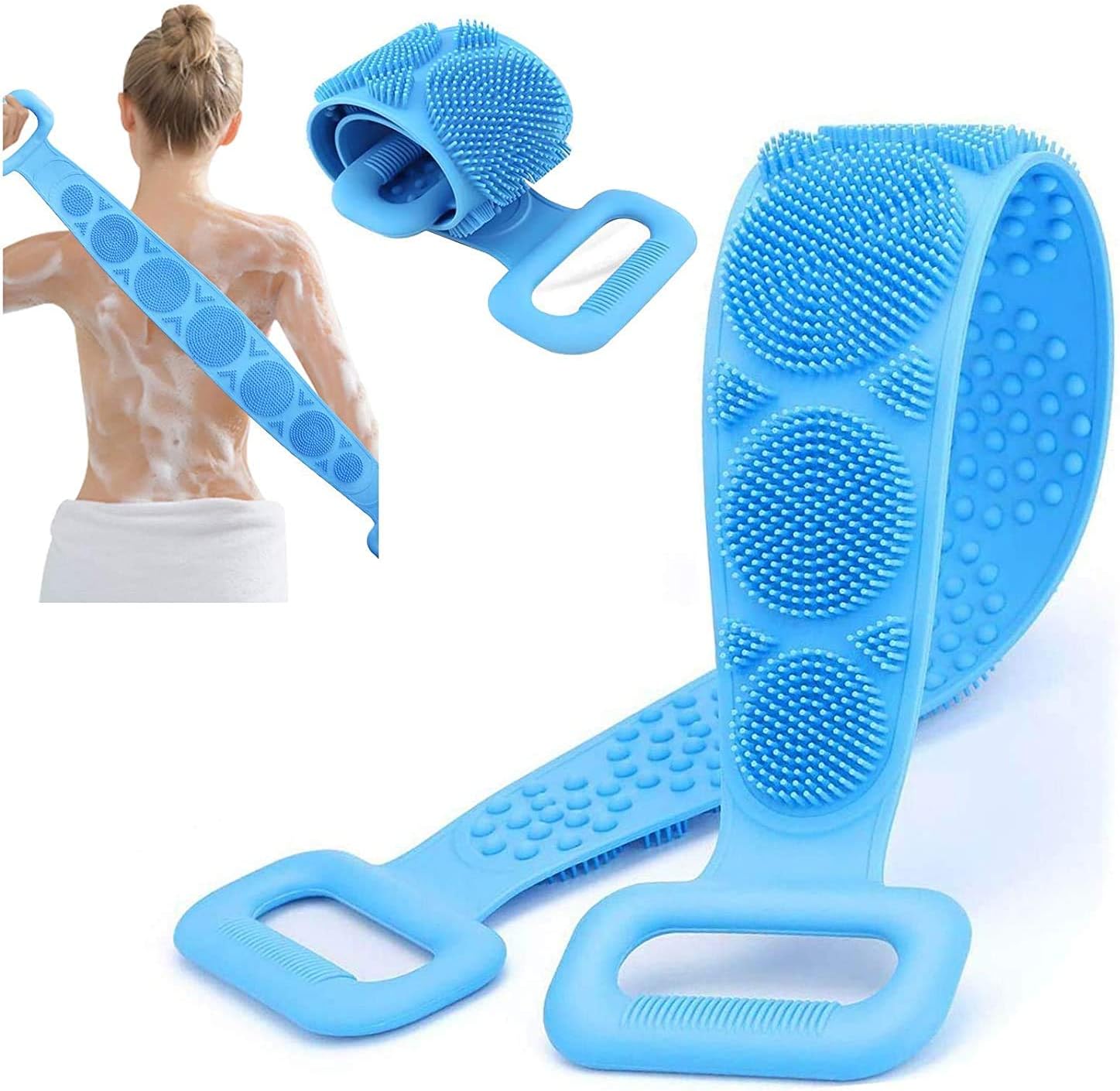 51% off on Scrubby 2x Silicone Back Scrubbers | OneDayOnly