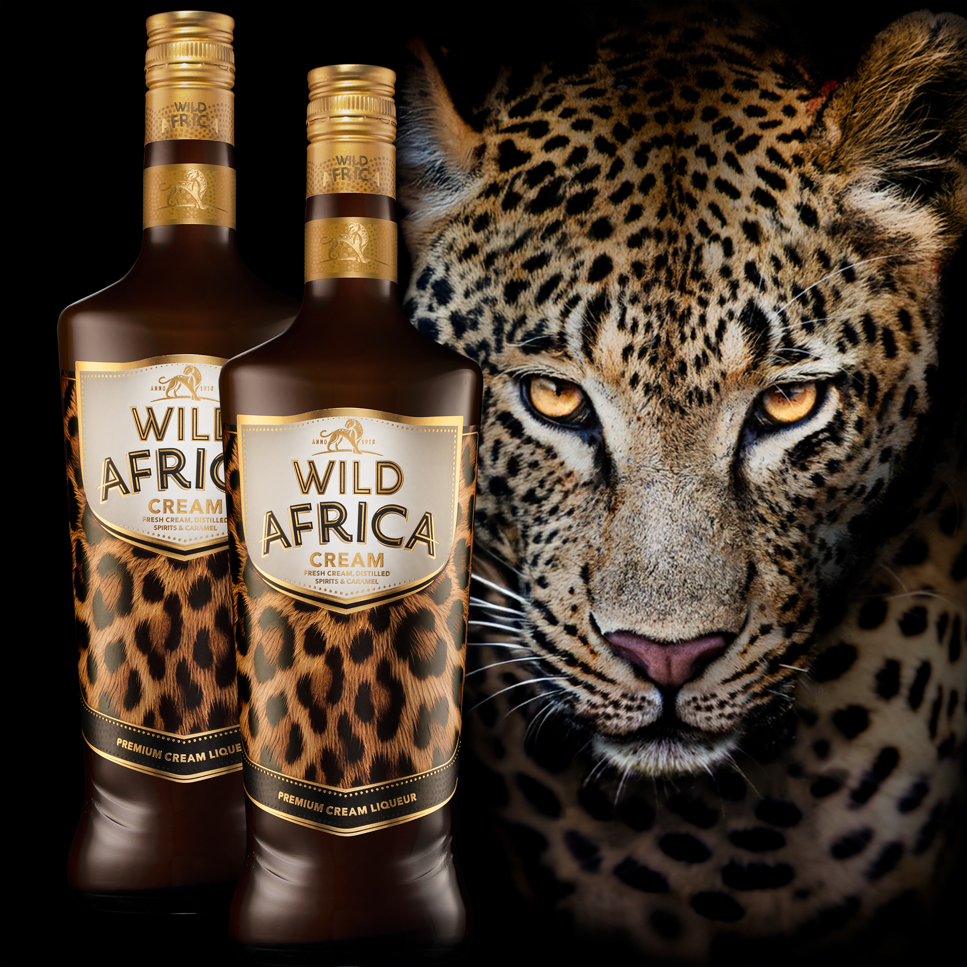 2x 750ml Flavoured Cream Liqueurs