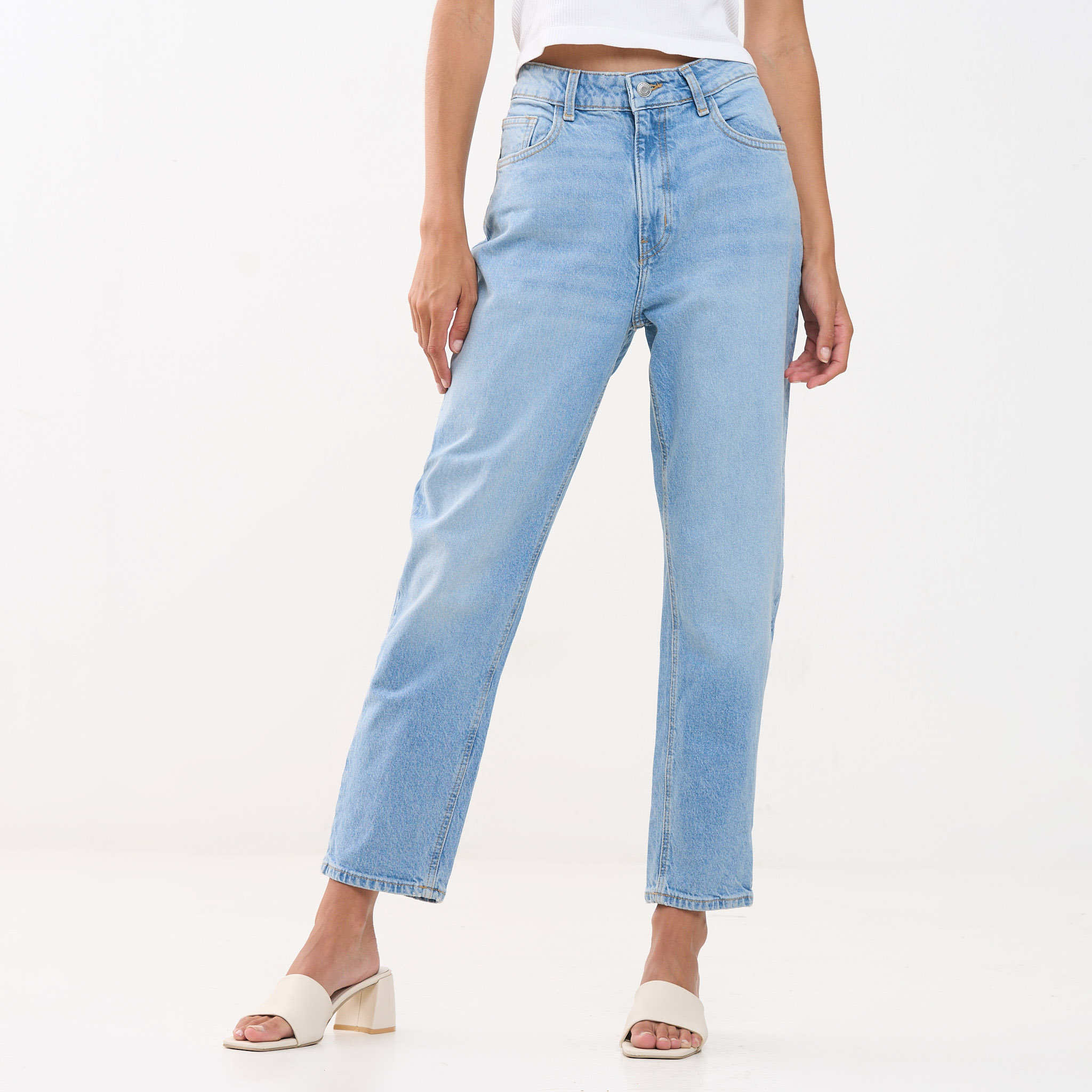 Ladies Blue Denim Jeans