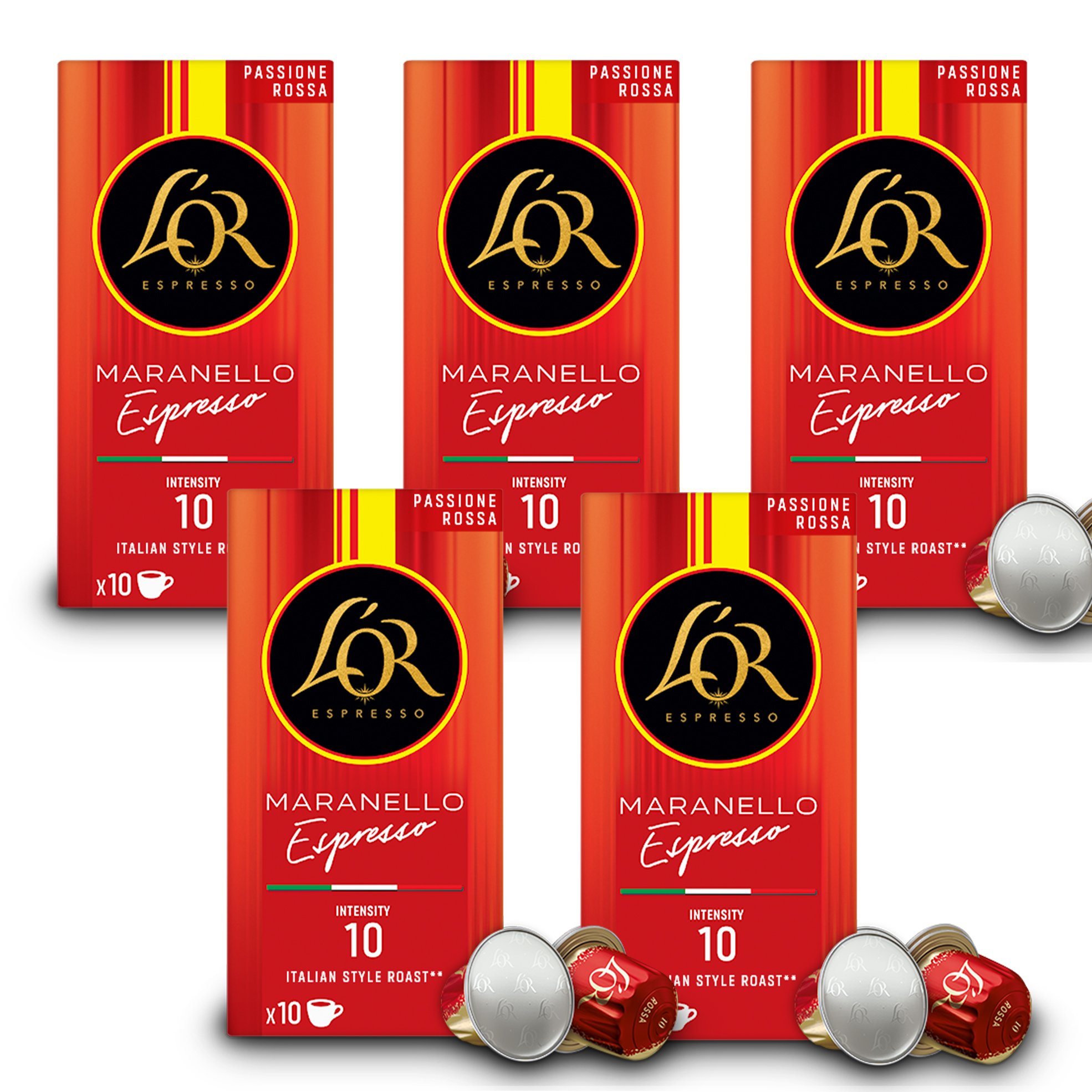 Maranello Espresso - Intensity 10 - Bundle Contents