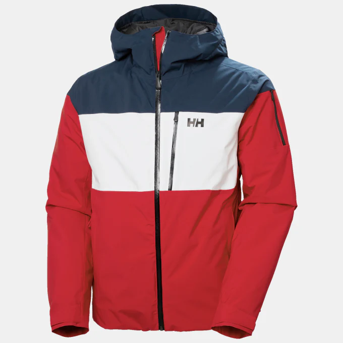 Hansen Alpha Jacket Helly Hansen Red Ski Jacket HELLY HANSEN MENS