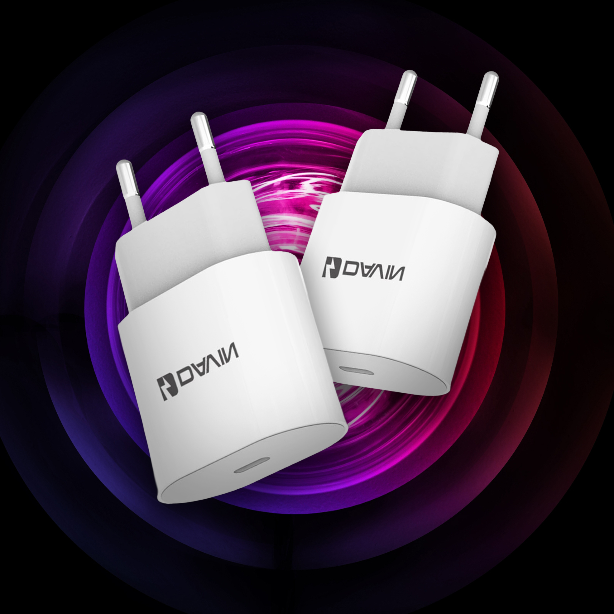 2x 20W USB-C Charging Blocks