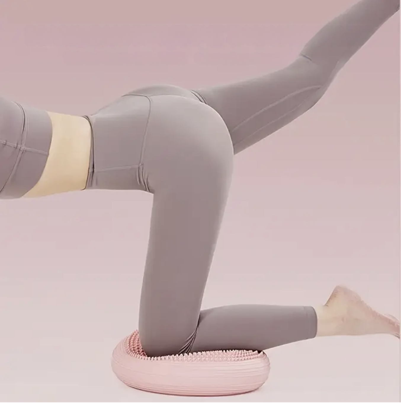 Inflatable Core Stability Pad with Hand Pump