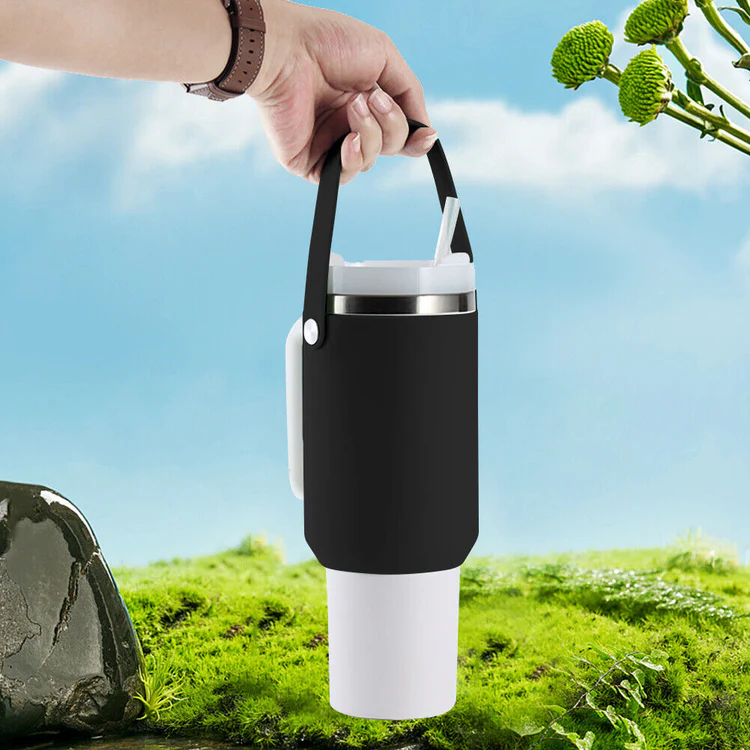Silicone Tumbler Cup Sling Pouch