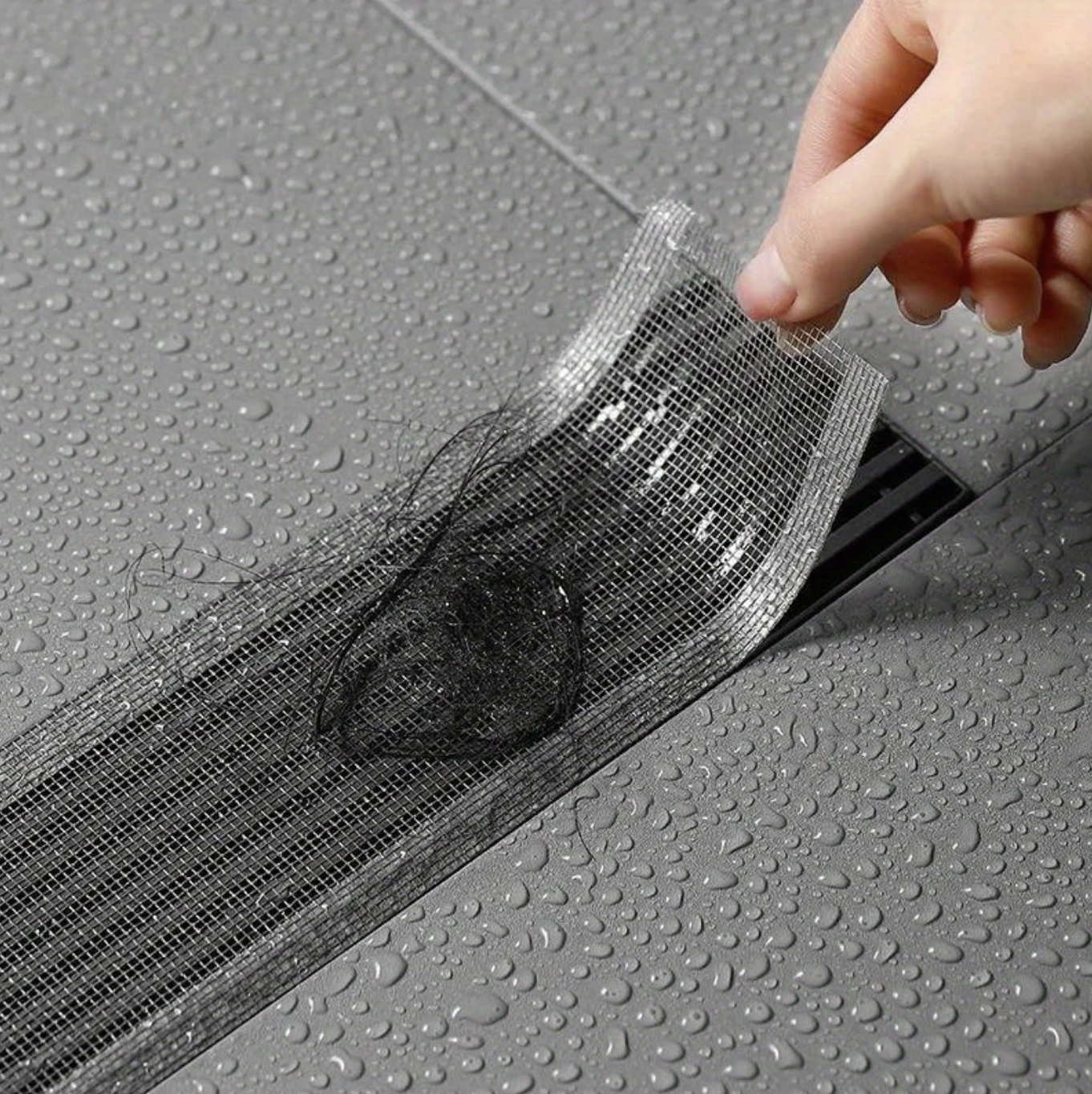 DIY Self-Adhesive Mesh Drain Strainer Roll