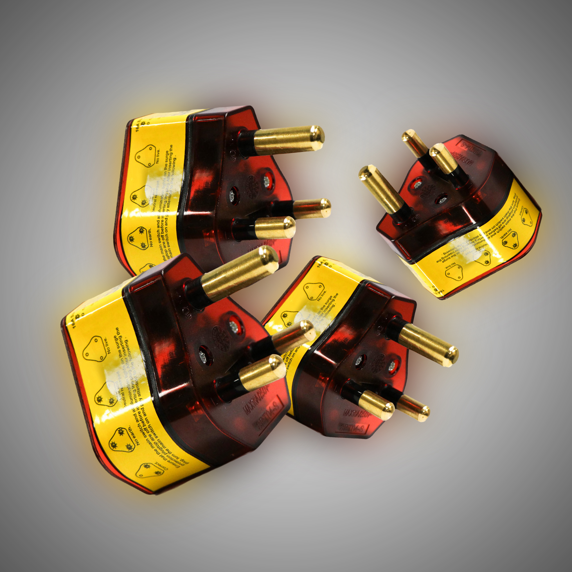 4x High Surge Plug Tops