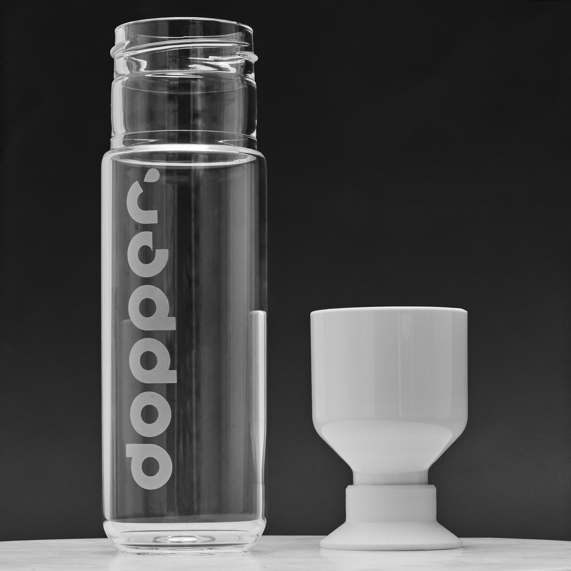 Glass Water Bottle