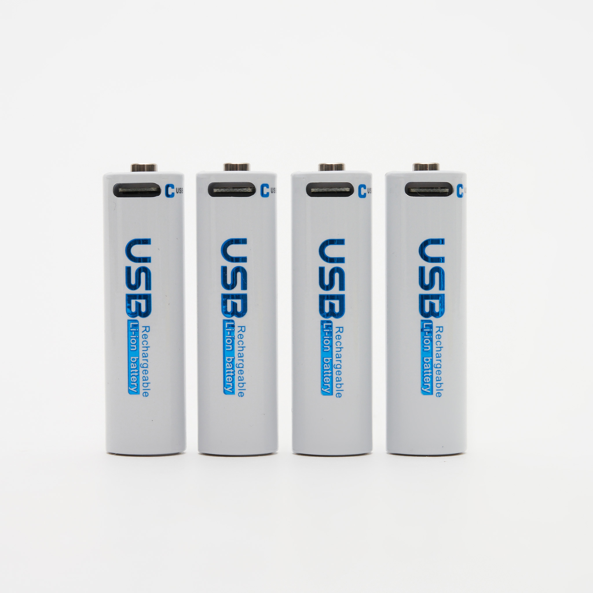 USB-C Rechargeable Lithium-Ion AA Batteries