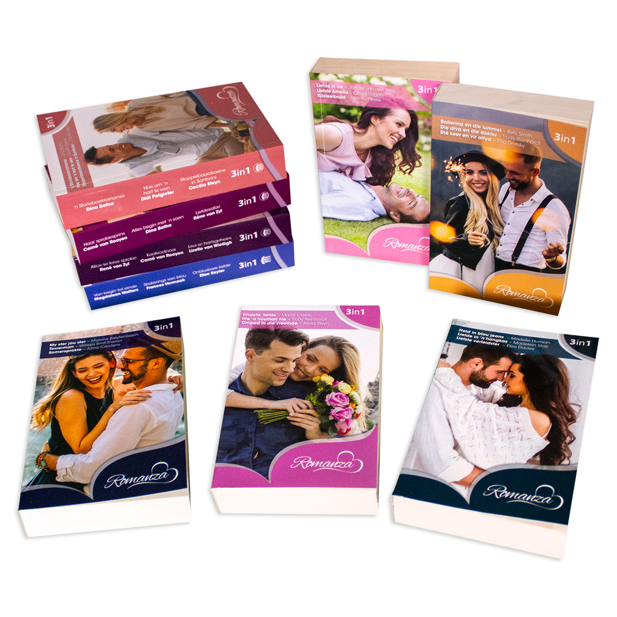 32% off on 3-in-1 Afrikaans Romance Novels | OneDayOnly