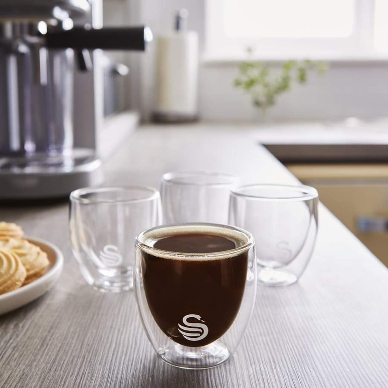 4x Double Walled Glasses