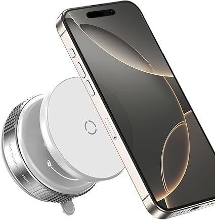 Vacuum Magnetic Phone Mount