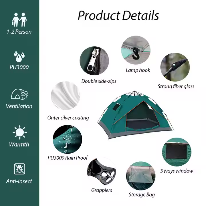 29% off on A2Z 1-2 Man Large Pop Up Tent | OneDayOnly