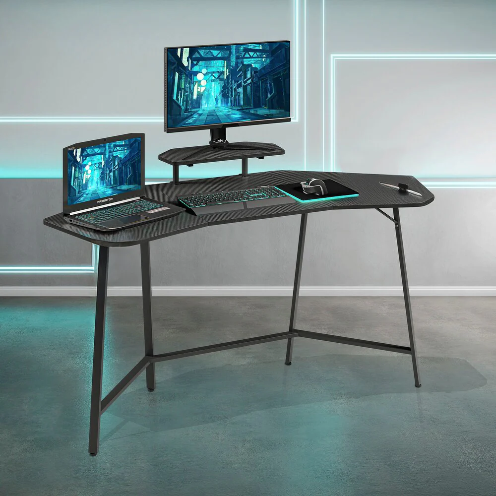 Ergo Gaming Desk with Monitor Stand