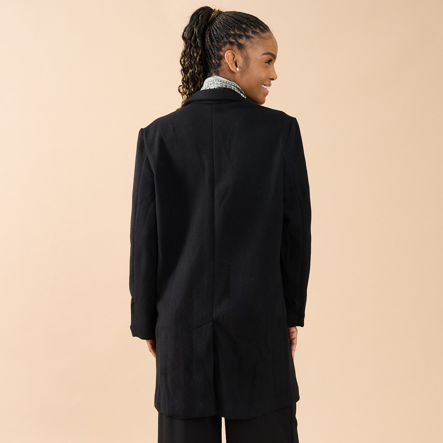 40% off on Ladies Longer Length Melton Coat | OneDayOnly
