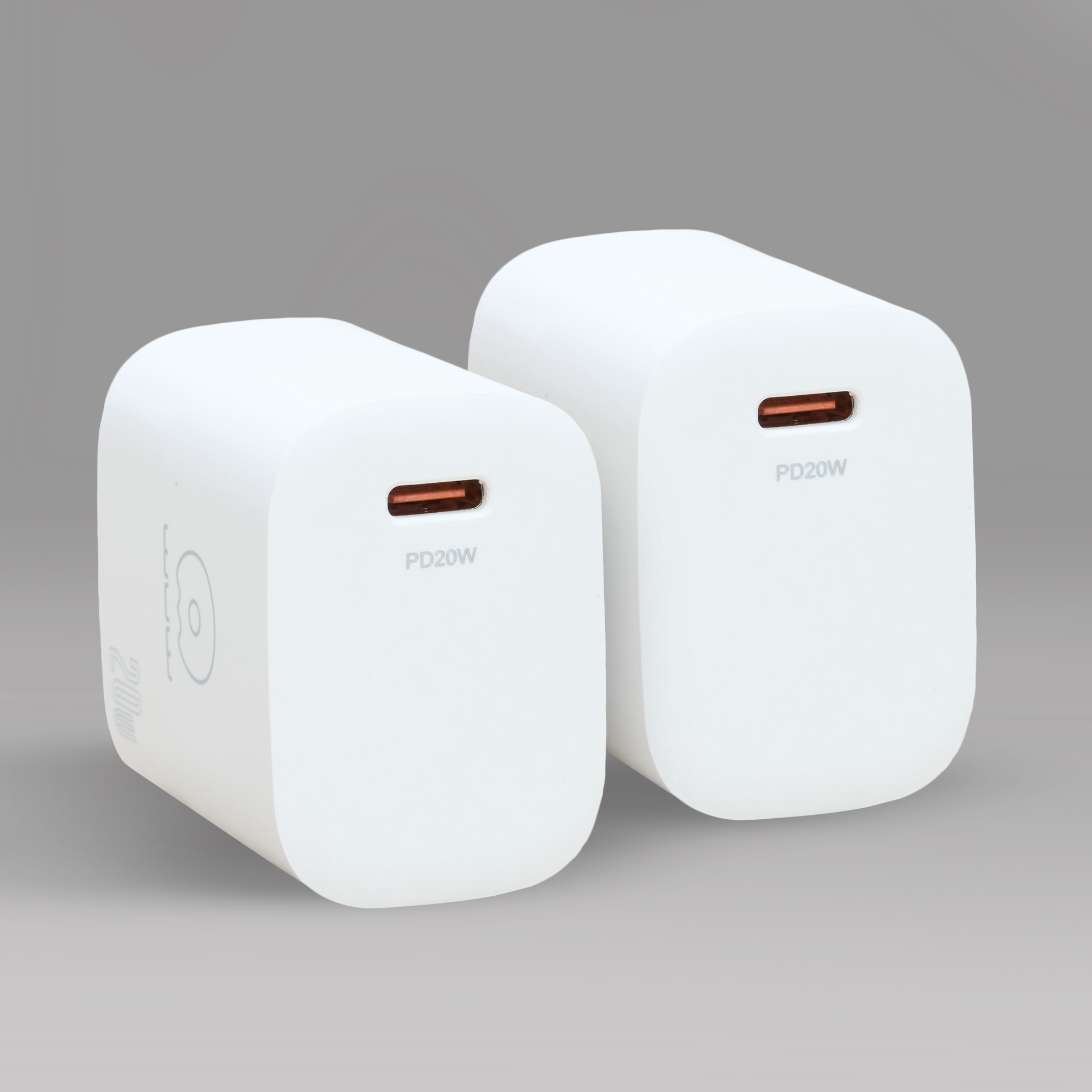 2x 20W USB-C Fast Chargers