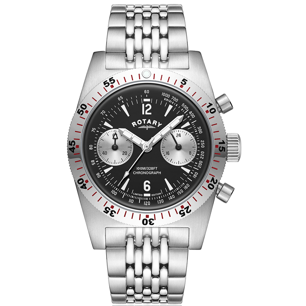 Men's RW 1895 Heritage Chronograph Stainless Steel Watch