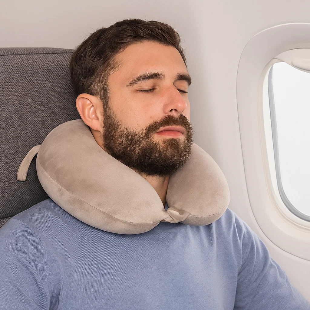 46% off on Danny Go Memory Foam Neck Pillow | OneDayOnly
