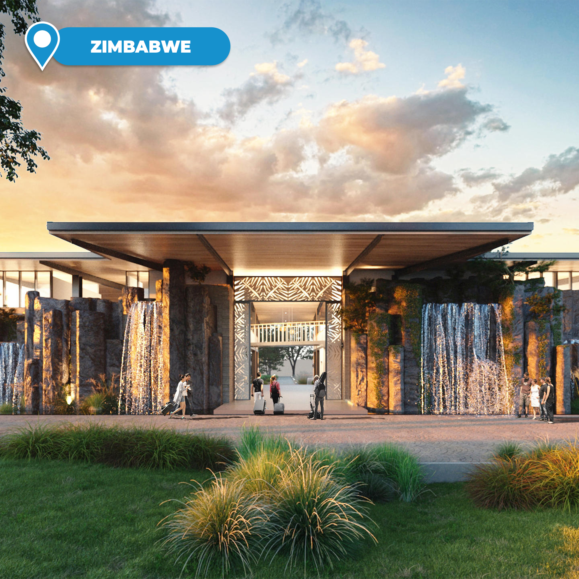 3-Nights at 3* Waterfalls Lodge Including Breakfast and Flights