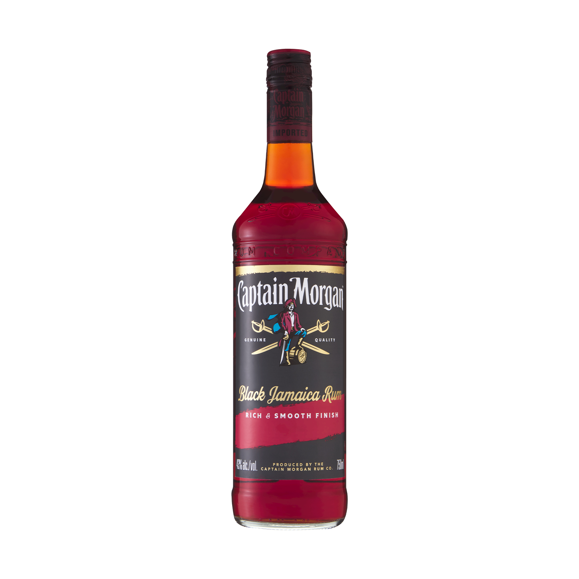 750ml Black Spiced Rum