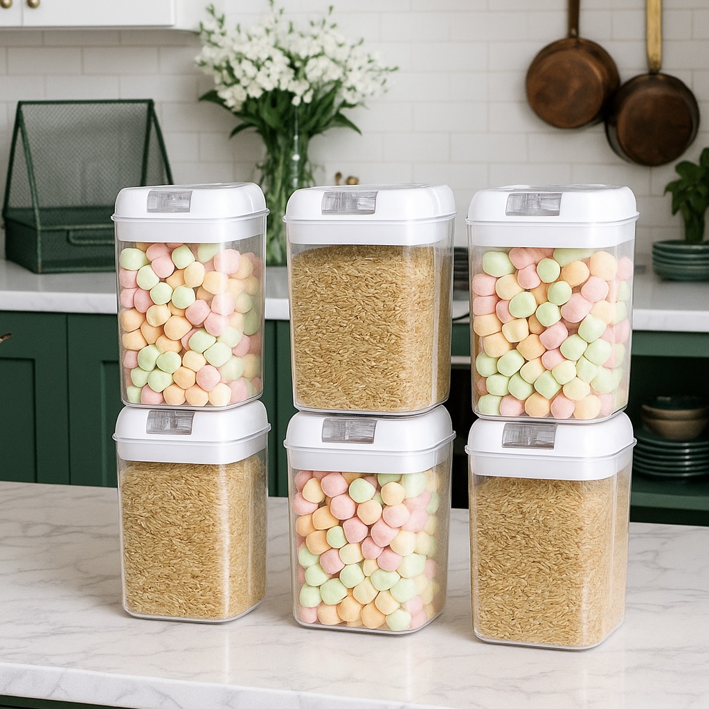 68% off on 6x 1.7L Stackable Containers | OneDayOnly