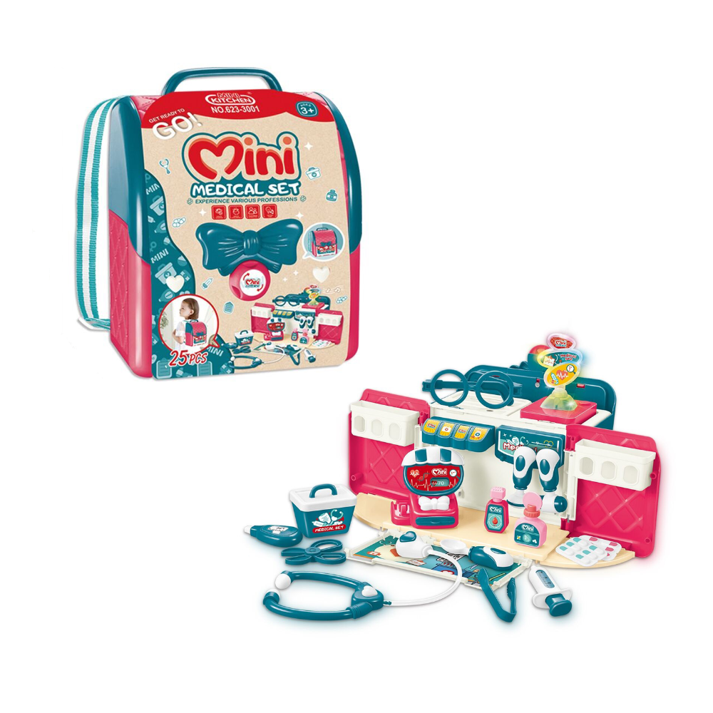 2-in-1 Pretend and Play Doctor Set