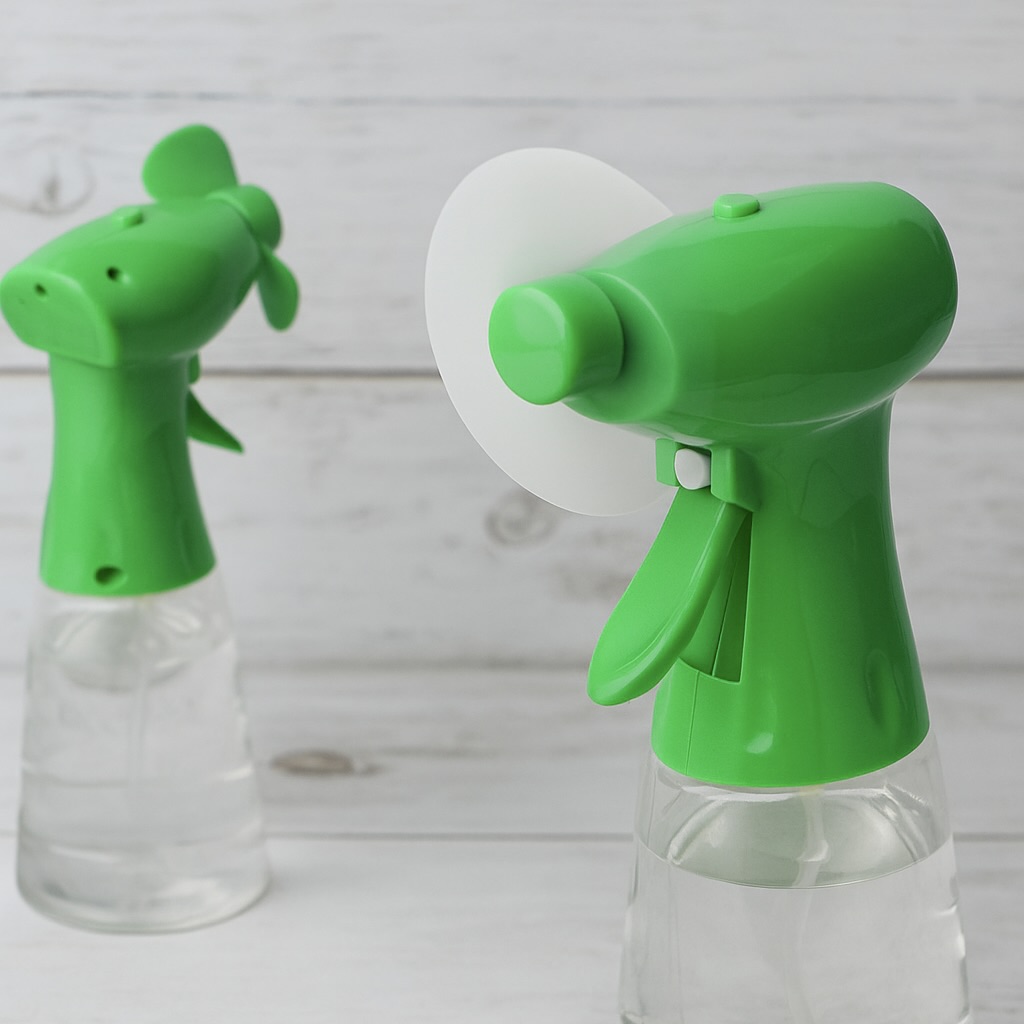 43% off on 2x Portable Water Mist Spray Fans | OneDayOnly