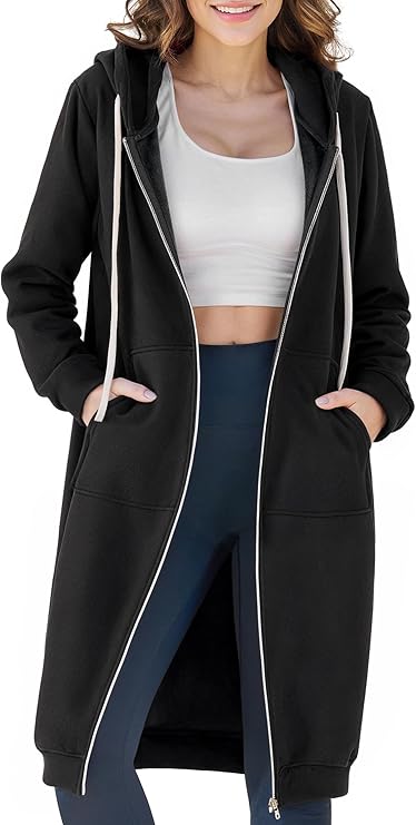 29% off on Miss Flair Ladies Long Zipper Hoodie | OneDayOnly
