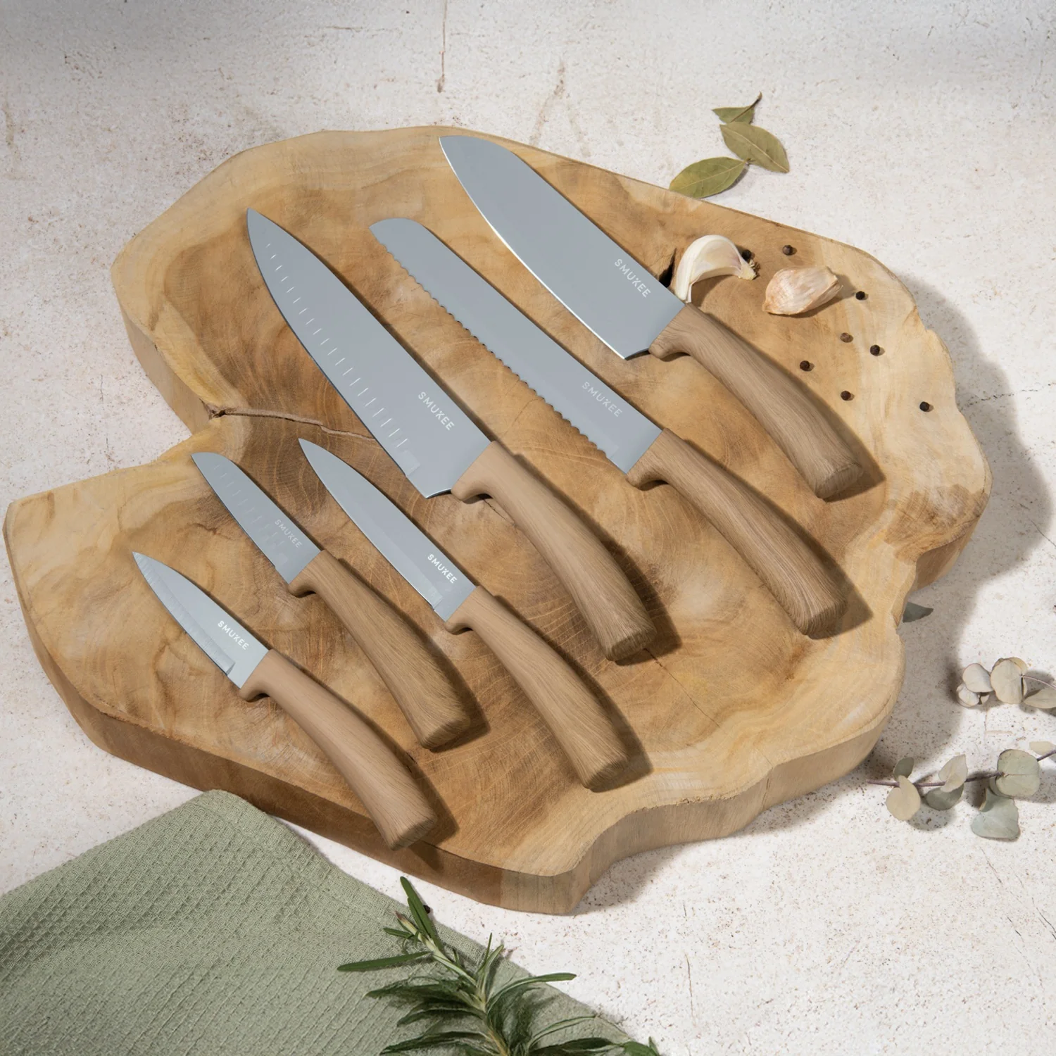 ki-no One off Shade Biteセット 72% off on 6-Piece Stainless Steel Knife Set | OneDayOnly